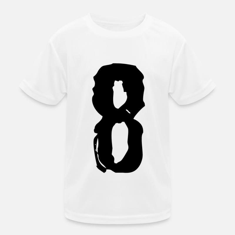 Maillot à 8 chiffres T-shirt sport Enfant