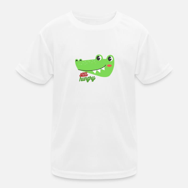 still hungry Kinder Funktions-T-Shirt