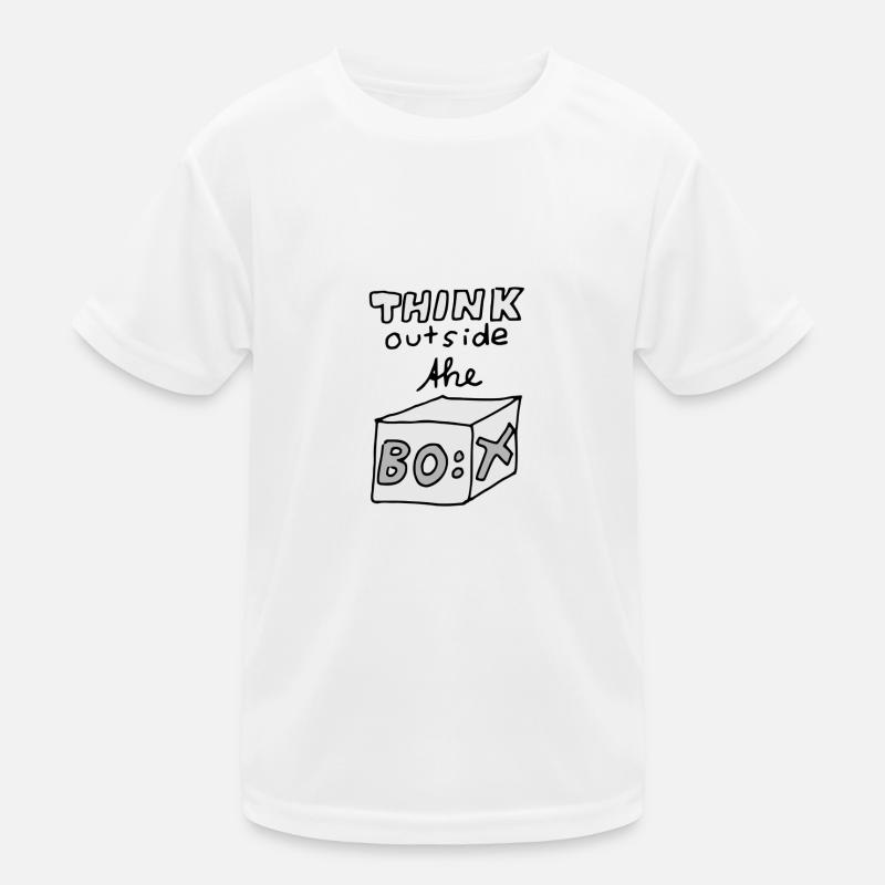 Think outside the Box! Kinder Funktions-T-Shirt