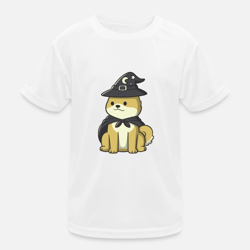 Magic Degen - Sitting - Kids Functional T-Shirt - white