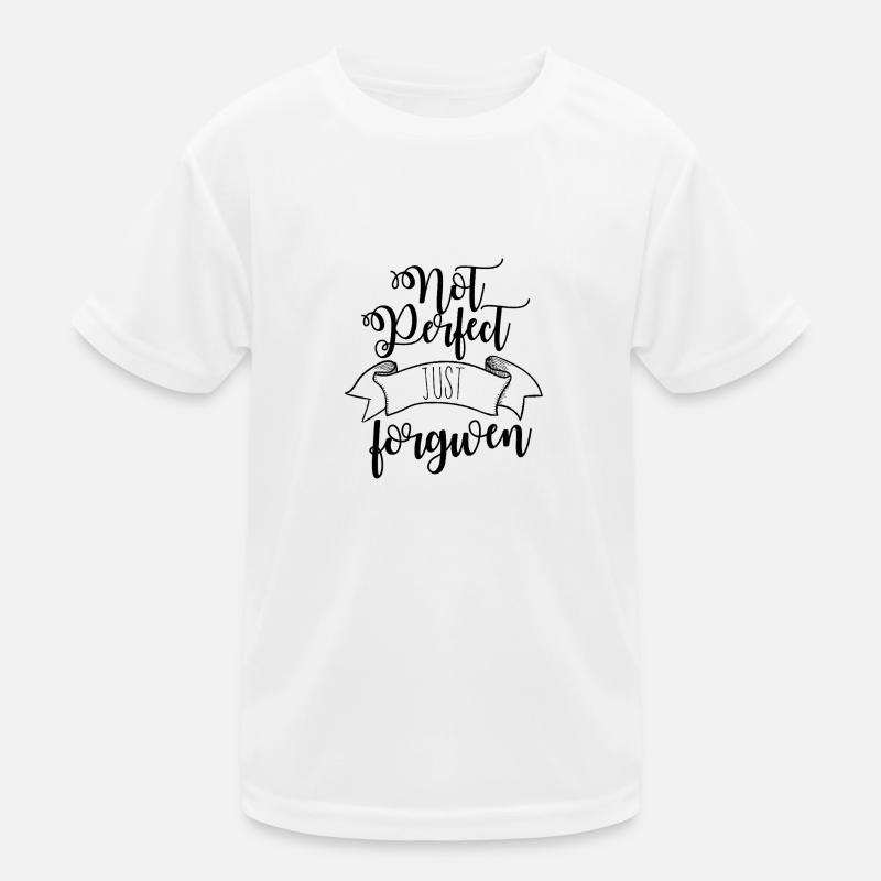 Not perfect, forgiven Kids Functional T-Shirt