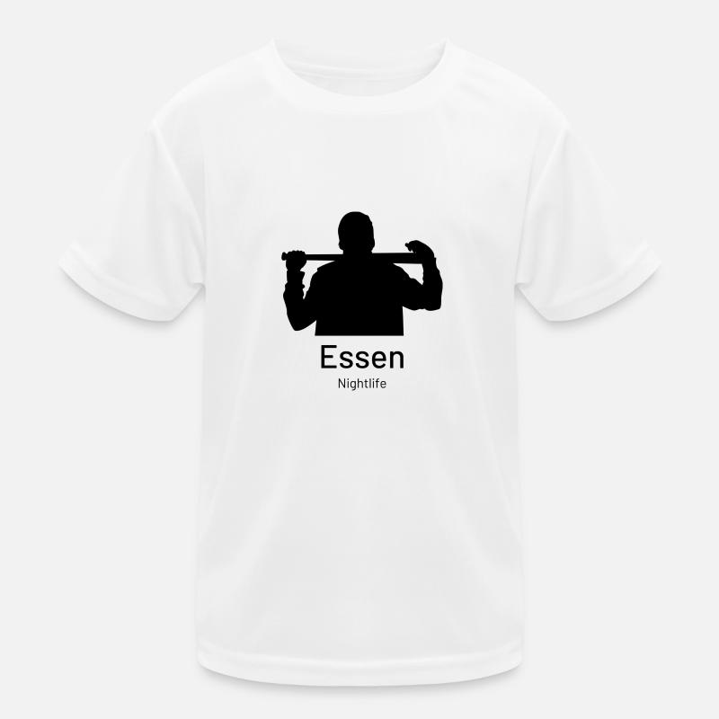 Manger. Vie nocturne T-shirt sport Enfant