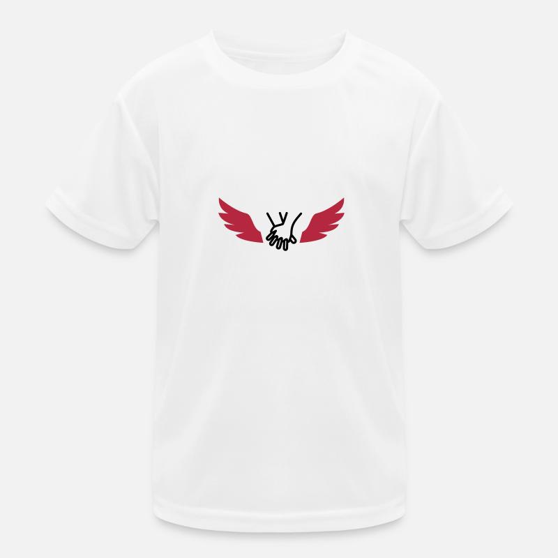 Secourisme / Secouriste / Secours / Secourir - T-shirt sport Enfant - blanc