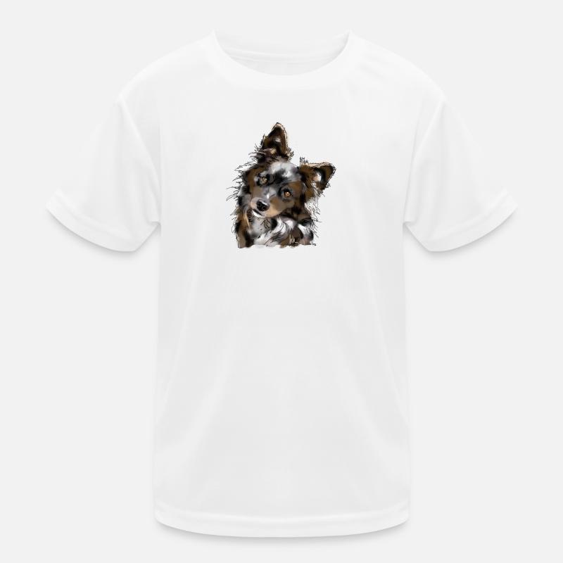 Australian Shepherd Kids Functional T-Shirt