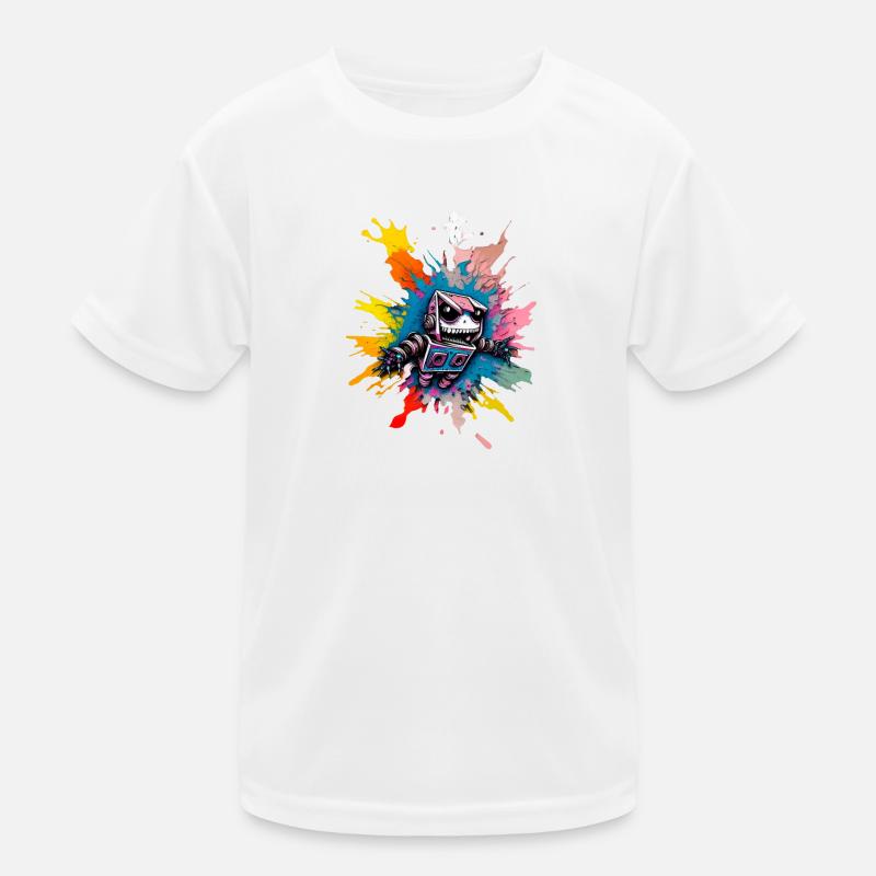 Evil Robot Série 008 T-shirt sport Enfant