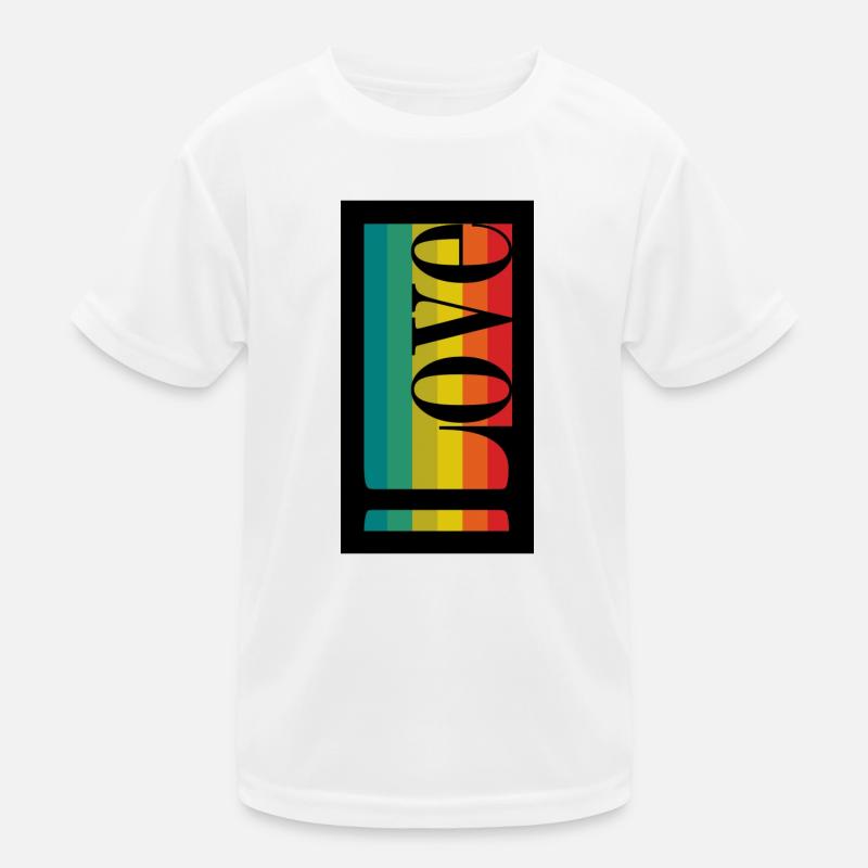 Liebe Kinder Funktions-T-Shirt