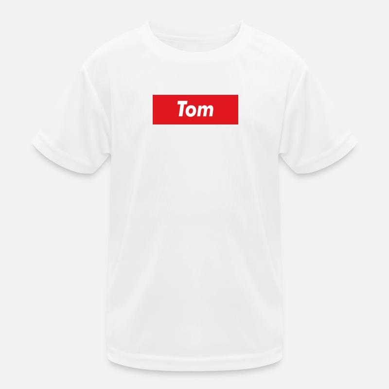 Tom bande rouge T-shirt sport Enfant