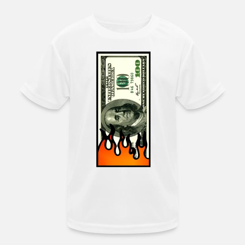 Geld Bargeld Kinder Funktions-T-Shirt