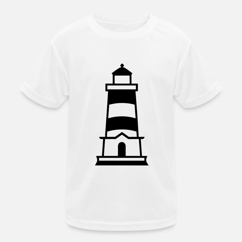 Leuchtturm Kinder Funktions-T-Shirt