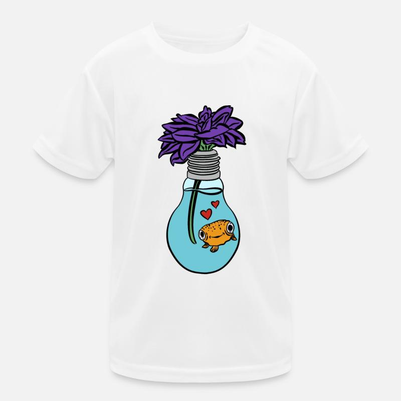 Flower Fish Kids Functional T-Shirt