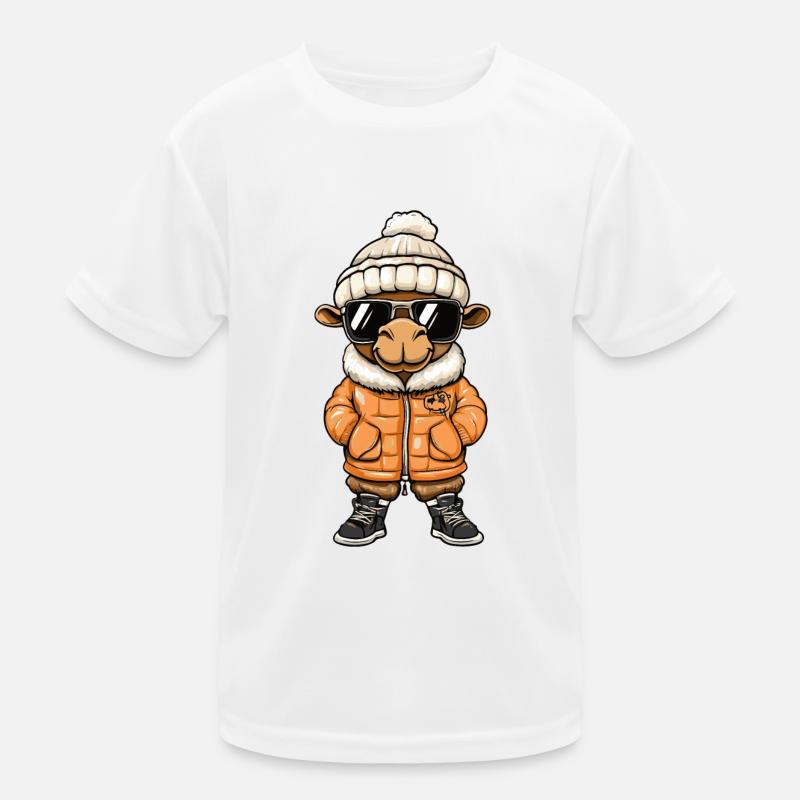Kamel Winter Kinder Funktions-T-Shirt