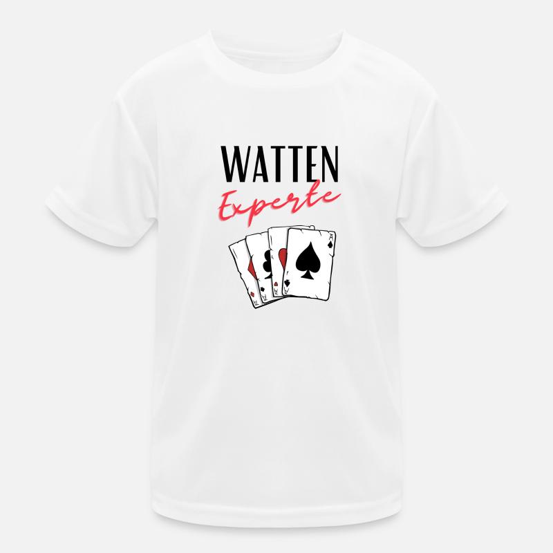 Watten Experte Kinder Funktions-T-Shirt