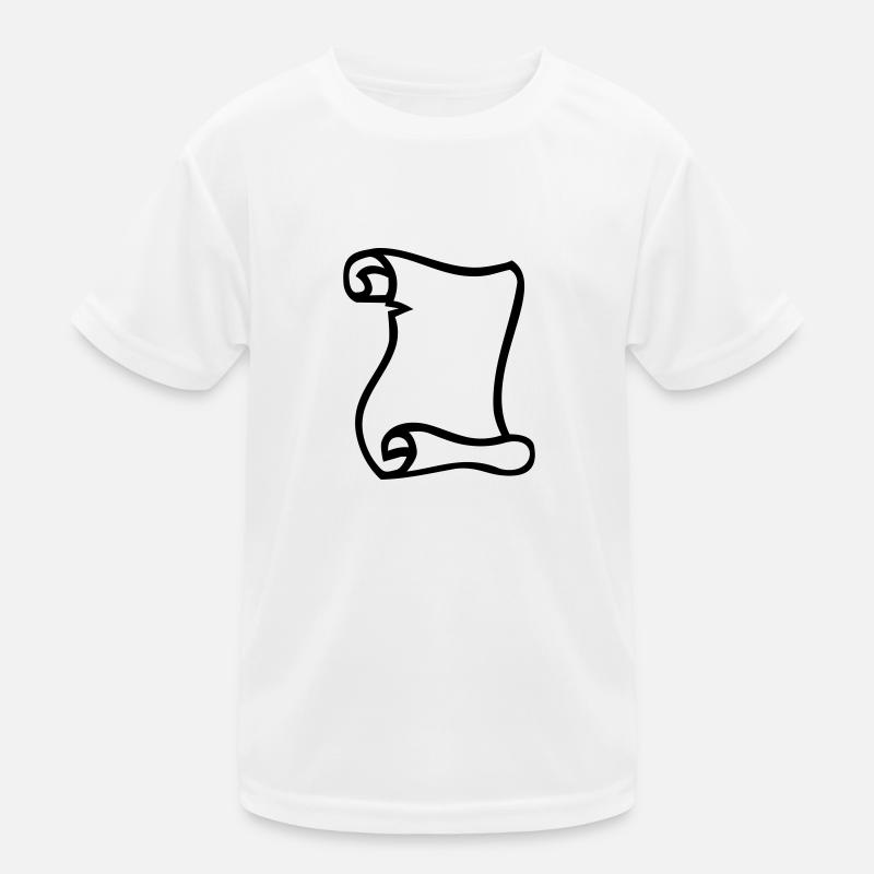 Papier Kinder Funktions-T-Shirt