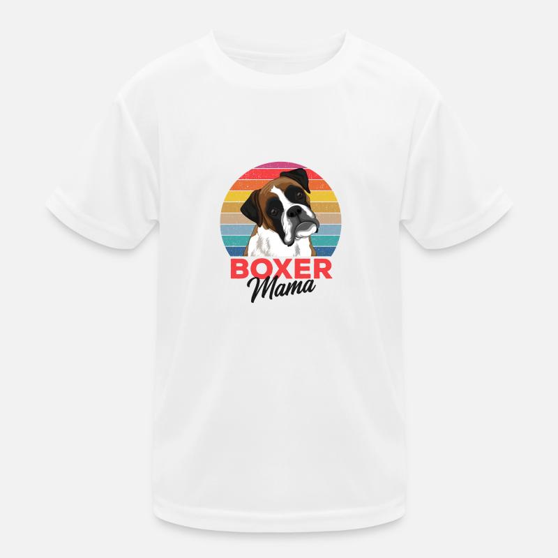 Boxer dog Kids Functional T-Shirt