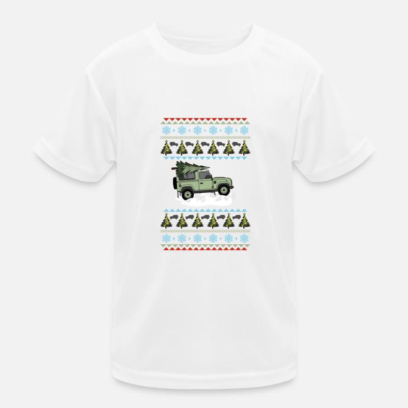 Defender 90 - Christmas tree Kids Functional T-Shirt