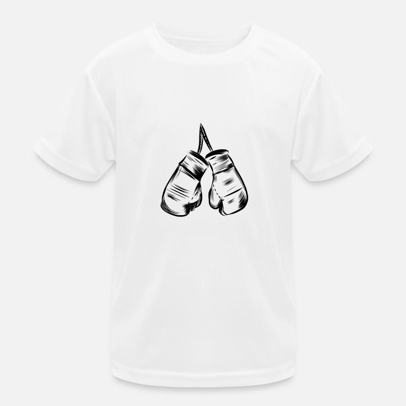 Boxhandschuhe Design Kinder Funktions-T-Shirt