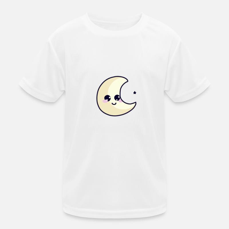 La lune est heureuse ! T-shirt sport Enfant