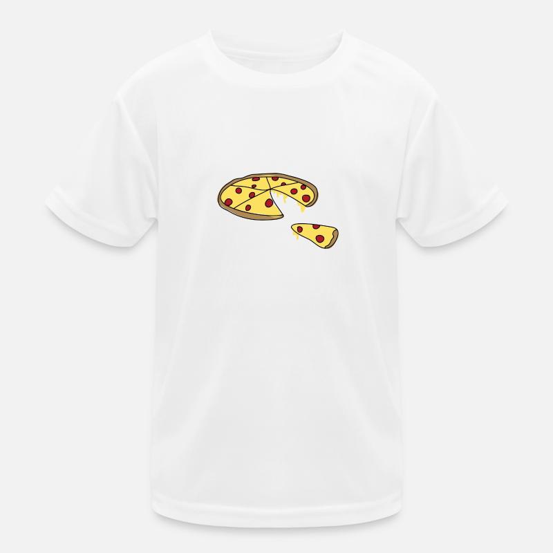 Pizza Kinder Funktions-T-Shirt