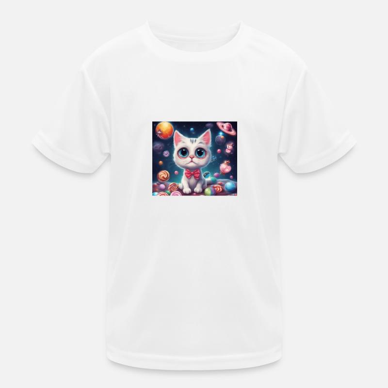 Katze Katze Katze Kinder Funktions-T-Shirt