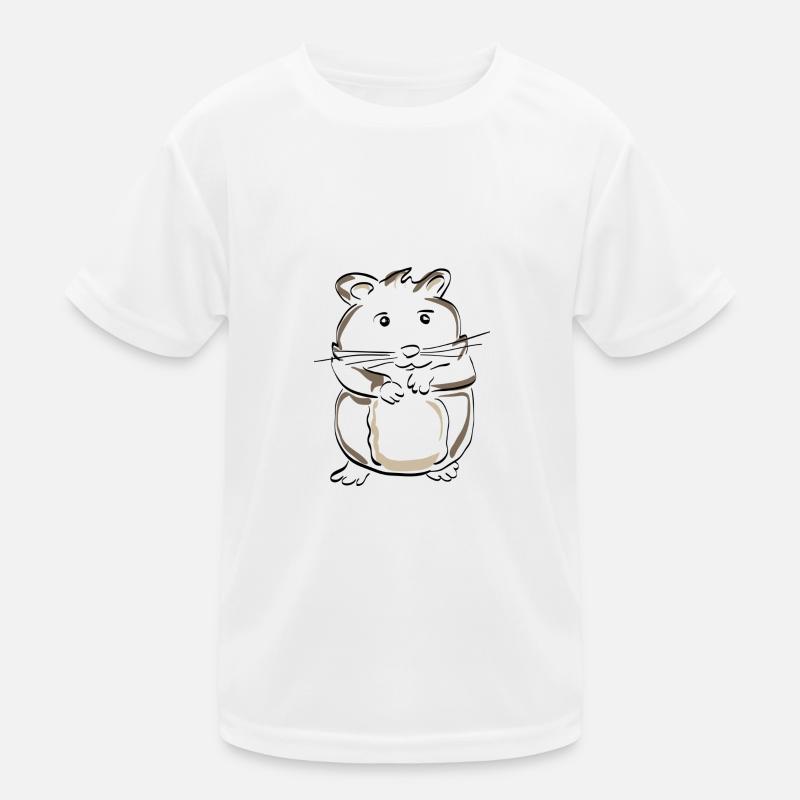 Hamster doux T-shirt sport Enfant