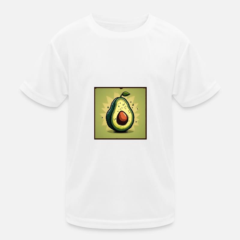 Avocado Kinder Funktions-T-Shirt