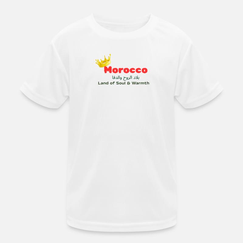 Marokko Kinder Funktions-T-Shirt