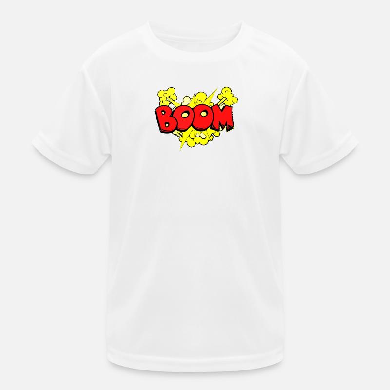 Illustration dynamique de l’explosion d’une bombe T-shirt sport Enfant