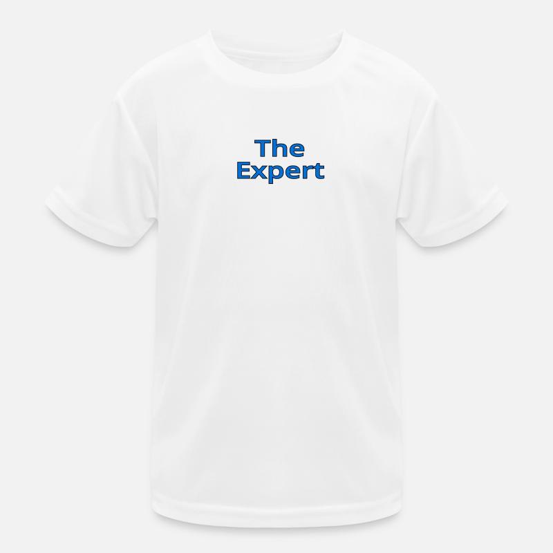 The Expert Typo Tee Kinder Funktions-T-Shirt