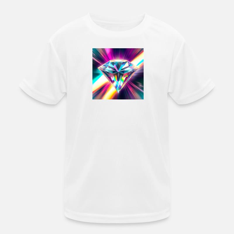 Diamant Kinder Funktions-T-Shirt