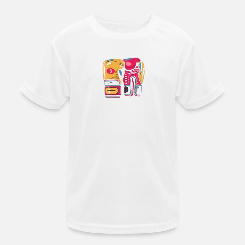 Vivid Boxhandschuh Duo Kinder Funktions-T-Shirt