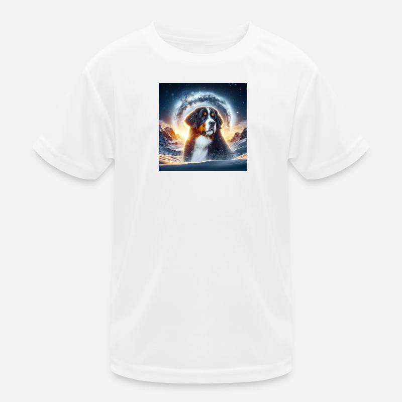 Berner Sennenhund Kinder Funktions-T-Shirt