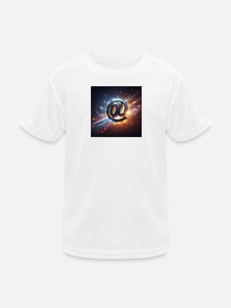 Symbol 1 - Kids Functional T-Shirt - white - Front
