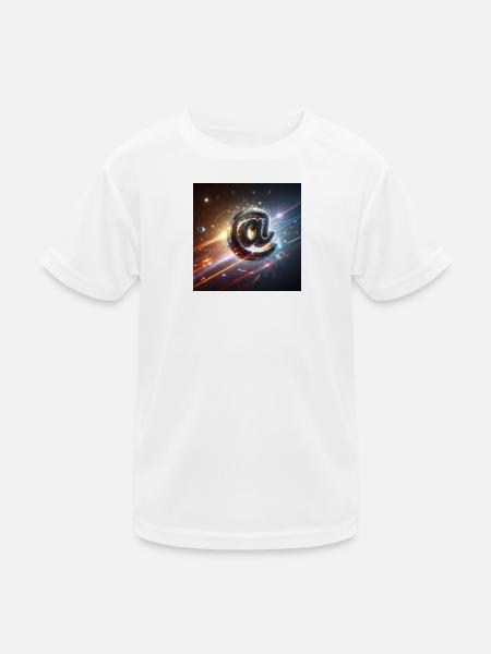 Symbol 3 - Kids Functional T-Shirt - white - Front