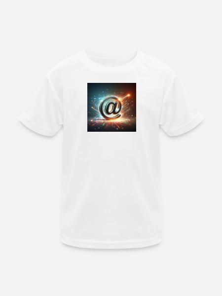 Symbol 2 - Kids Functional T-Shirt - white - Front