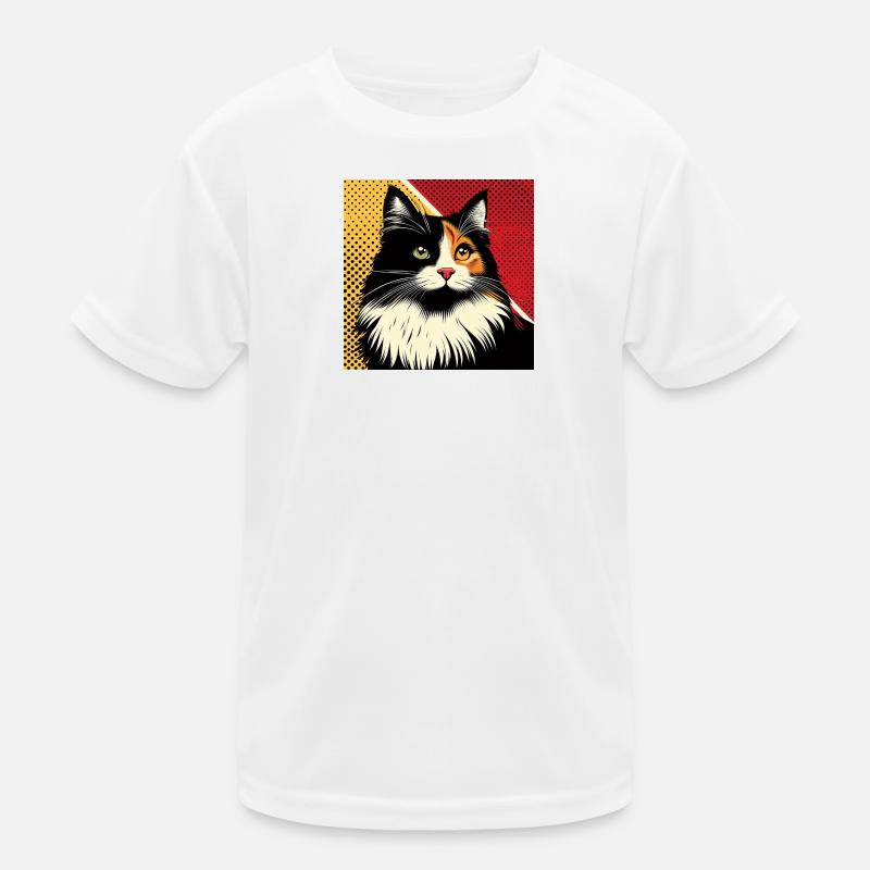 Cat 1 2 Kids Functional T-Shirt