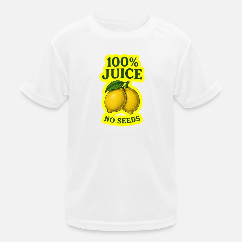 100% Juice no SEEDS Kids Functional T-Shirt