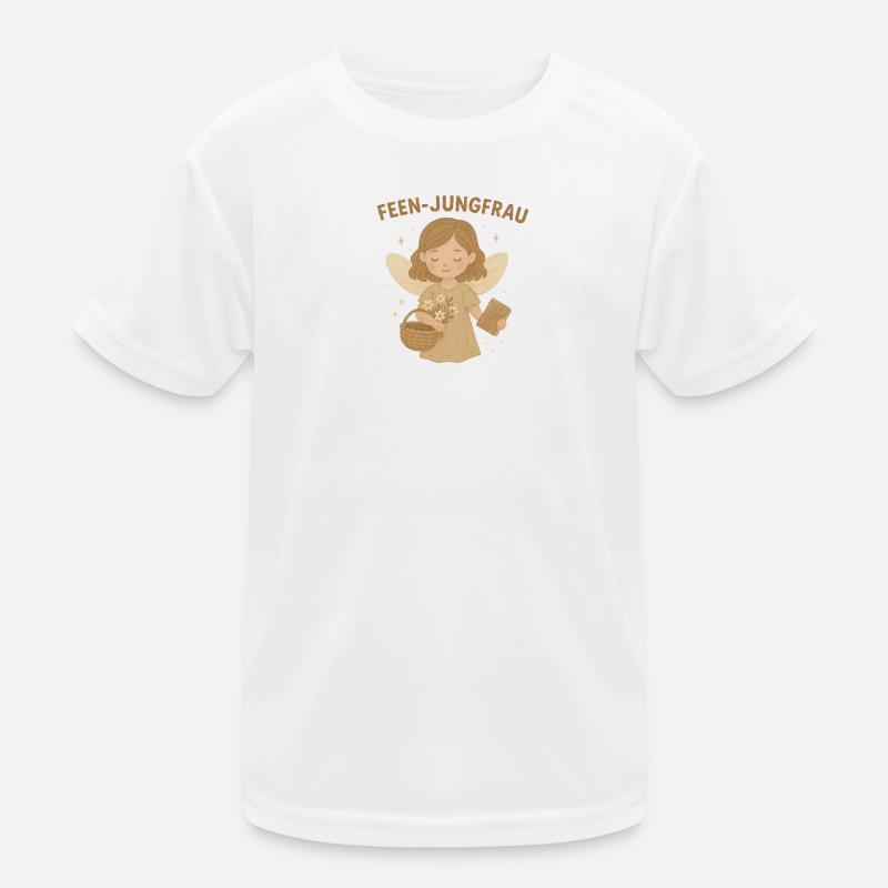 Feen Jungfrau Kinder Funktions-T-Shirt