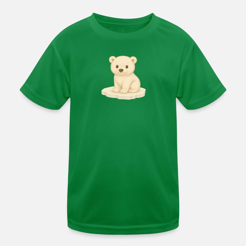 Nordic Arctic - Polar Bear Kids Functional T-Shirt