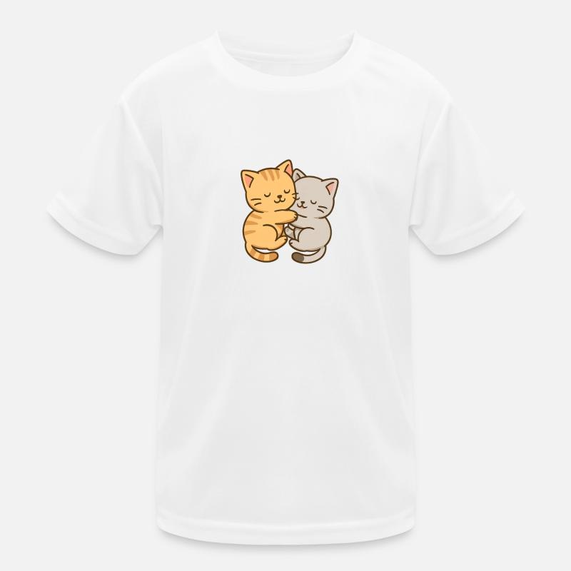 Two little kittens are sleeping together Kids Functional T-Shirt