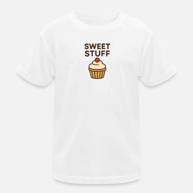 Conception de motivation Sweet Stuff T-shirt sport Enfant