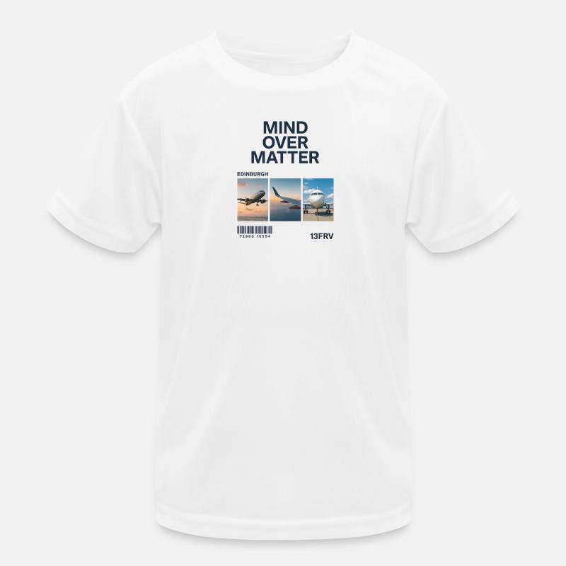 Mind Over Matter: Edinburgh Triptychon Kinder Funktions-T-Shirt
