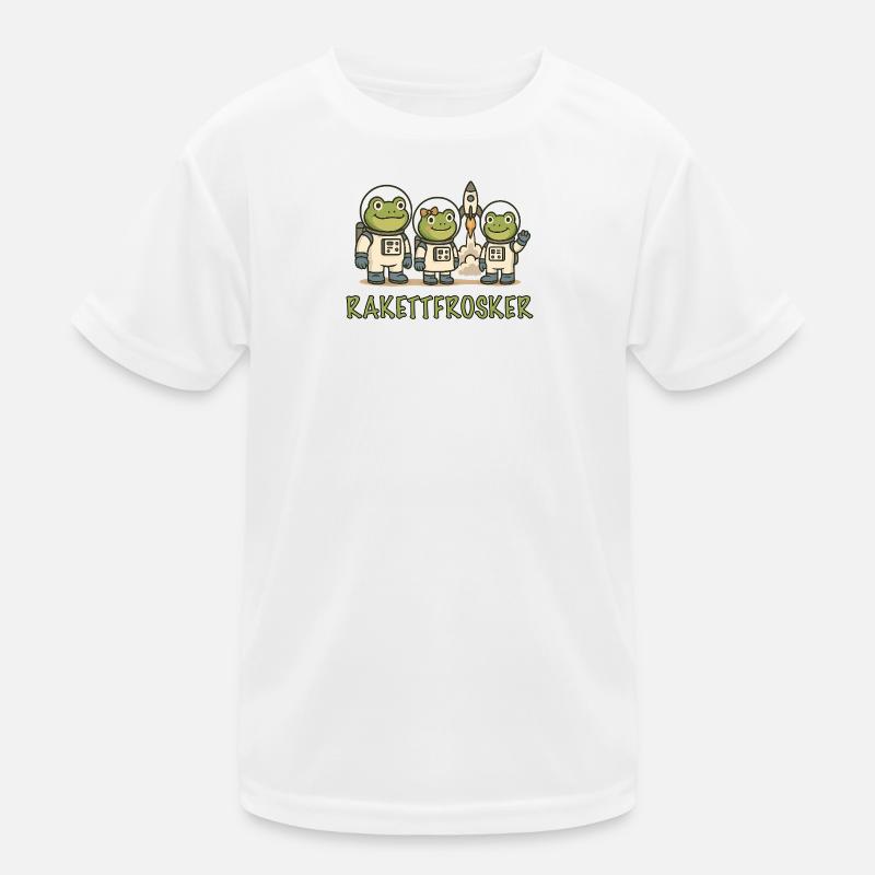 Rocket frogs Kids Functional T-Shirt