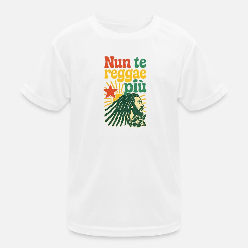 Design reggae rasta avec un message positif T-shirt sport Enfant