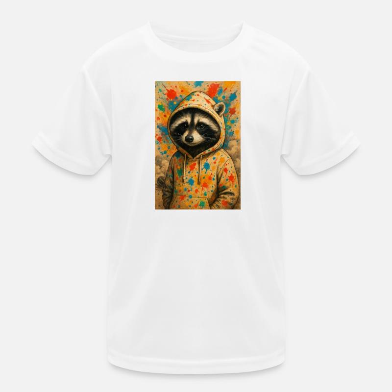 Urban Splash Raton laveur T-shirt sport Enfant