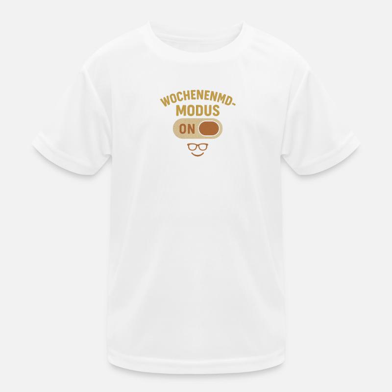 Wochennemodenswitch Humour Design T-shirt sport Enfant