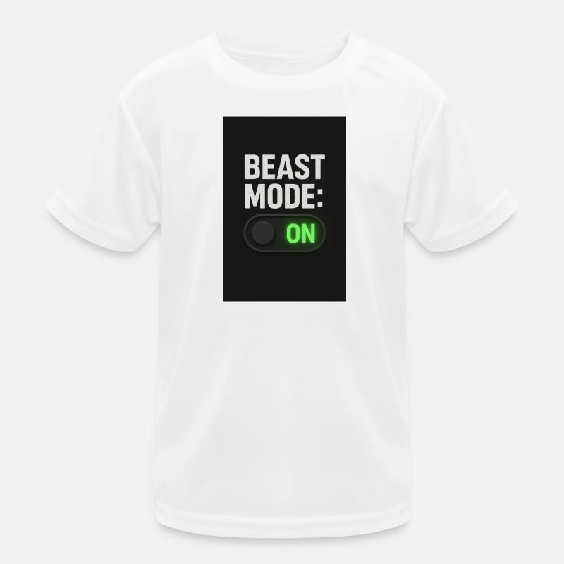Beast Mod Activer la conception de l’interrupteur T-shirt sport Enfant