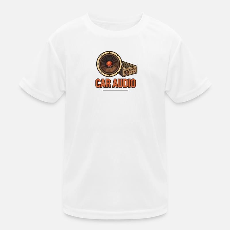 Concept audio de voiture T-shirt sport Enfant