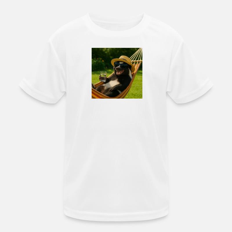 Skunk chilling Kids Functional T-Shirt