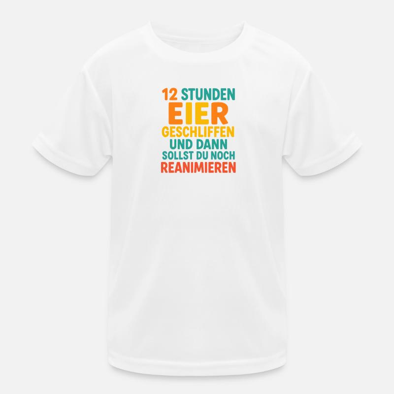 12 hours duty Kids Functional T-Shirt