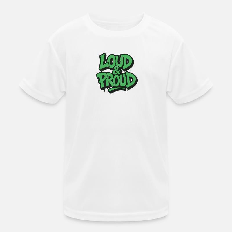 Laut & Stolz Kinder Funktions-T-Shirt